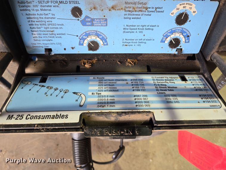 image for item DT5274 Miller  Millermatic 212 welder