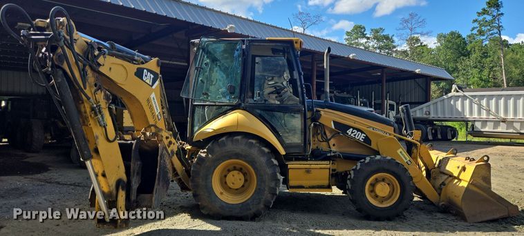 image for item DT5277 2007 Caterpillar  420E backhoe