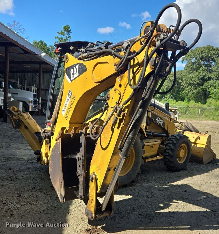 image for item DT5277 2007 Caterpillar  420E backhoe