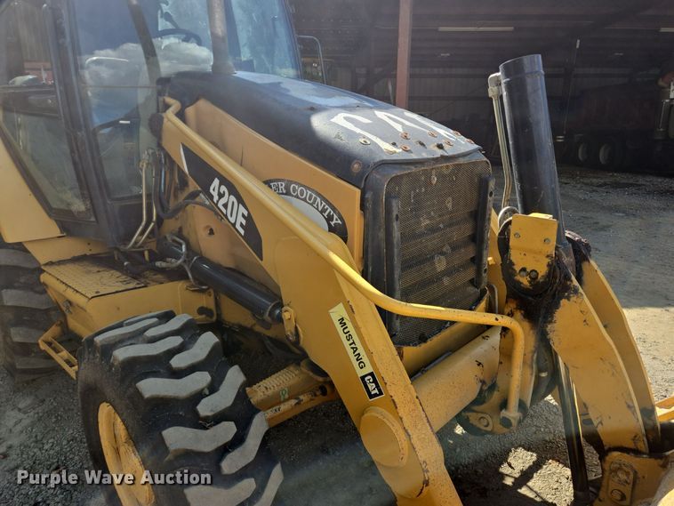 image for item DT5277 2007 Caterpillar  420E backhoe