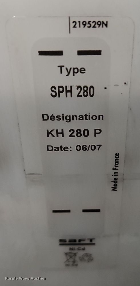 image for item DT7500 (40) SPH 280 batteries