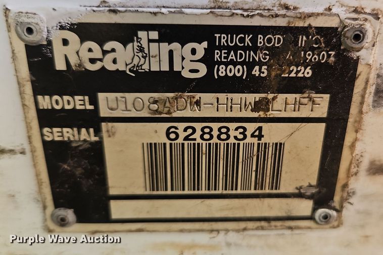 image for item DT7506 Reading U108ADW-HHWBLHPF Utility bed