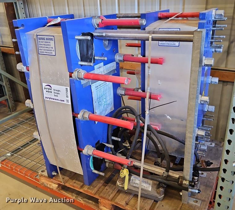 image for item DT7508 (2) Alfa Laval M10-MFG plate heat exchangers