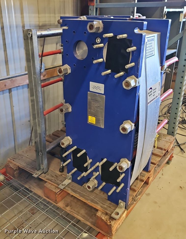 image for item DT7508 (2) Alfa Laval M10-MFG plate heat exchangers