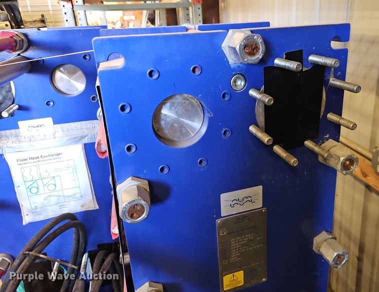 image for item DT7508 (2) Alfa Laval M10-MFG plate heat exchangers