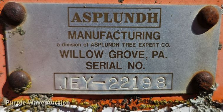 image for item DT7512 Asplundh Whisper Chipper wood chipper