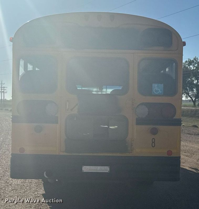 image for item DV2807 1996 Blue Bird TC2000 school bus