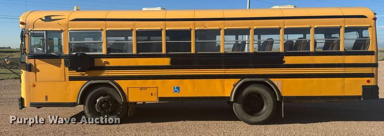 image for item DV2807 1996 Blue Bird TC2000 school bus