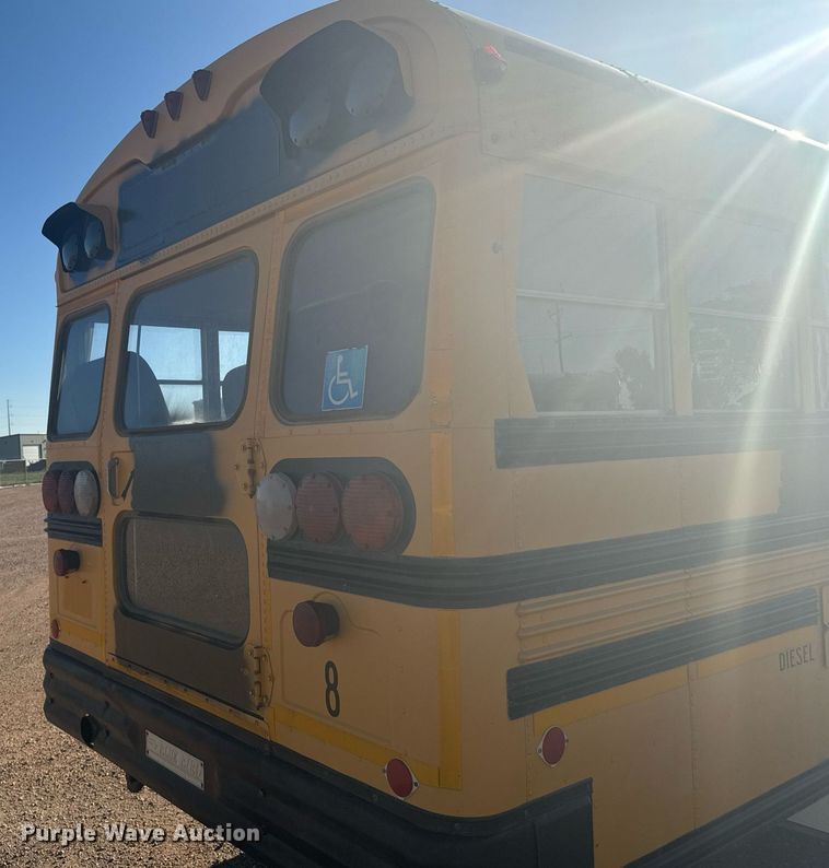 image for item DV2807 1996 Blue Bird TC2000 school bus