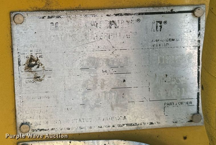 image for item DV2824 1995 Caterpillar 416B backhoe