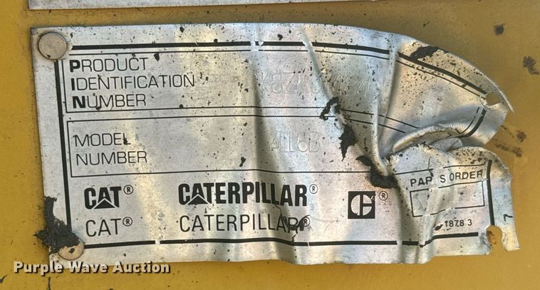 image for item DV2824 1995 Caterpillar 416B backhoe