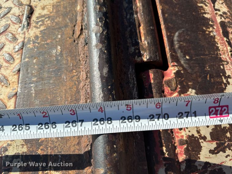 image for item DV2825 1973 Schwartz PFD drop deck hydraulic tail equipment trailer