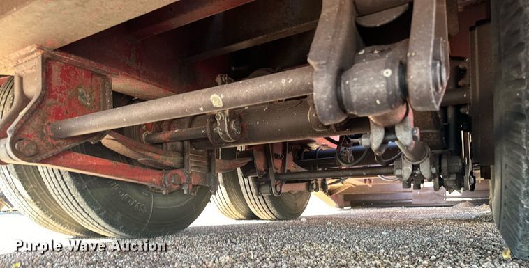 image for item DV2825 1973 Schwartz PFD drop deck hydraulic tail equipment trailer