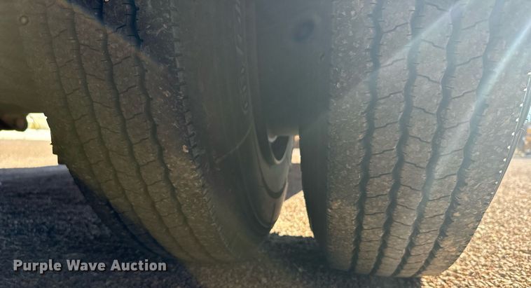 image for item DV2825 1973 Schwartz PFD drop deck hydraulic tail equipment trailer