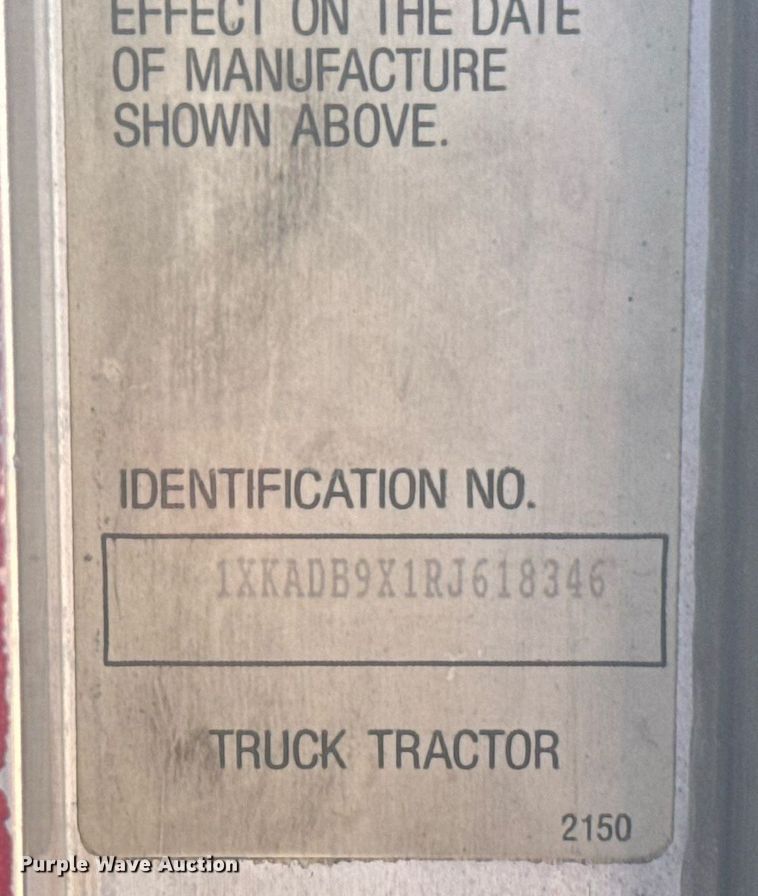 image for item DV2830 1994 Kenworth  T600 pumper fire truck