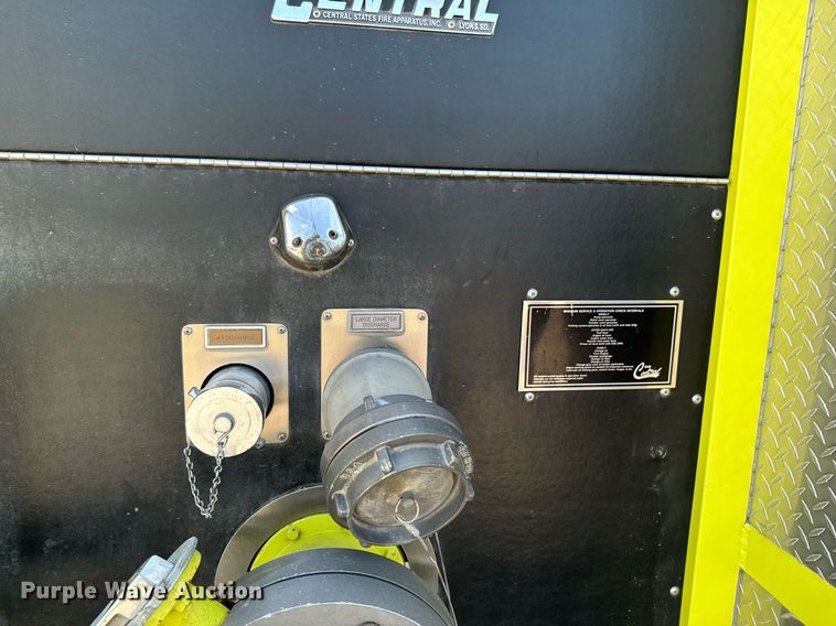 image for item DX1122 1990 Ford CF8000 pumper fire truck