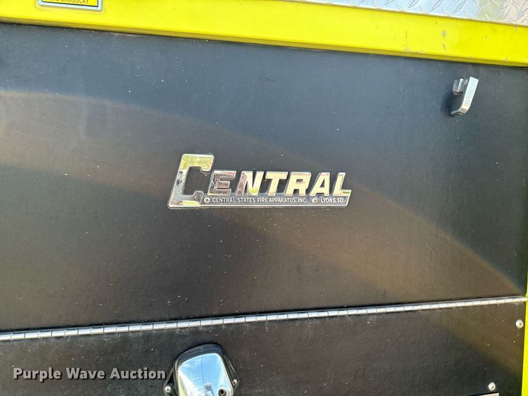 image for item DX1122 1990 Ford CF8000 pumper fire truck