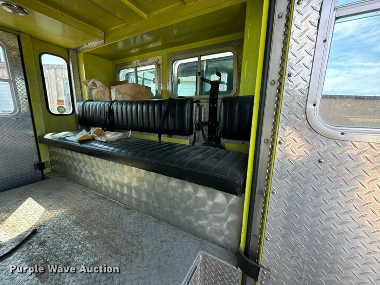 image for item DX1122 1990 Ford CF8000 pumper fire truck