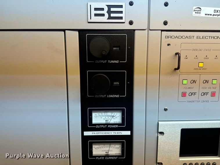 image for item DX1282 Broadcast Electronics FM35T FM transmitter