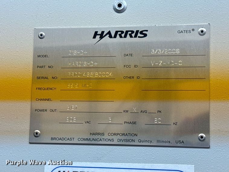image for item DX1282 Broadcast Electronics FM35T FM transmitter
