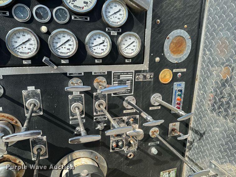 image for item DX1328 1979 Hendrickson  pumper fire truck