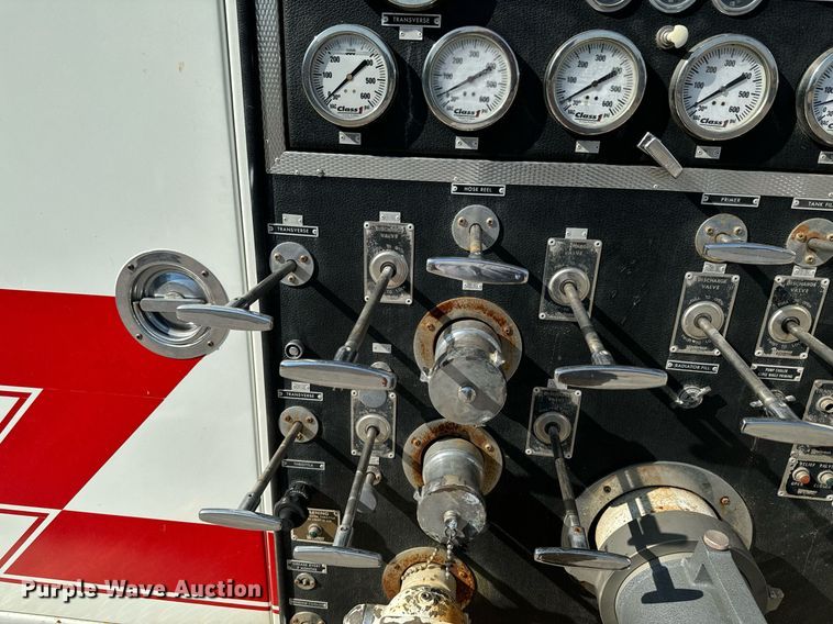 image for item DX1328 1979 Hendrickson  pumper fire truck