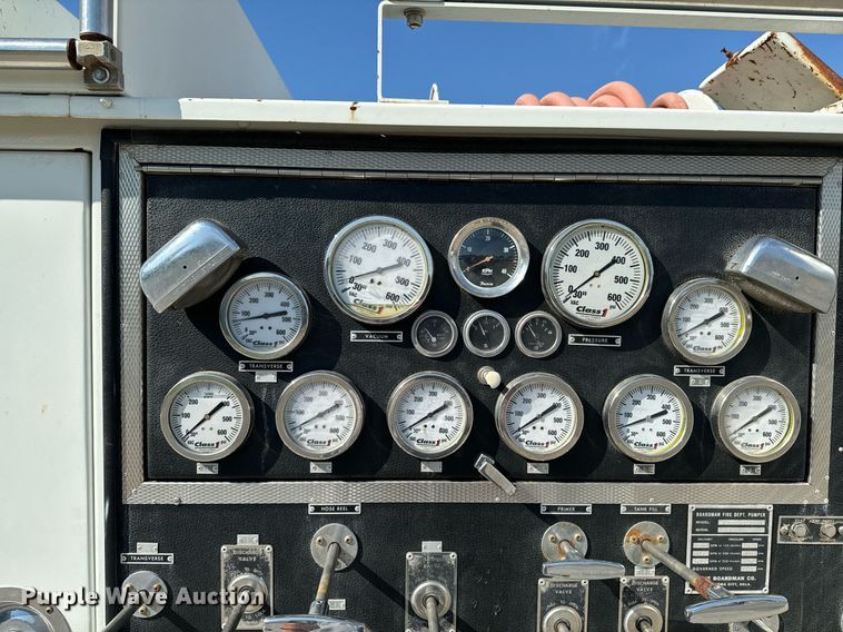 image for item DX1328 1979 Hendrickson  pumper fire truck