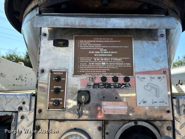 image for item DX1328 1979 Hendrickson  pumper fire truck