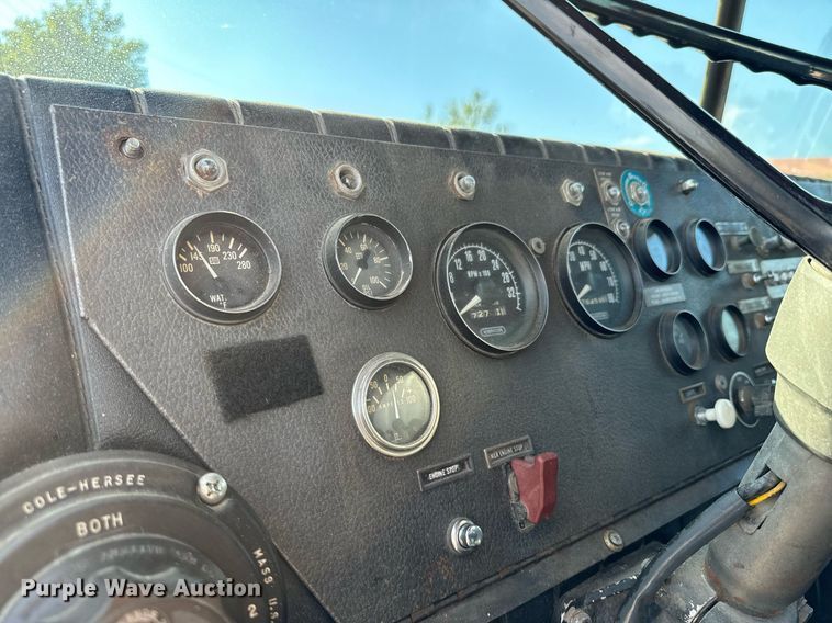 image for item DX1328 1979 Hendrickson  pumper fire truck