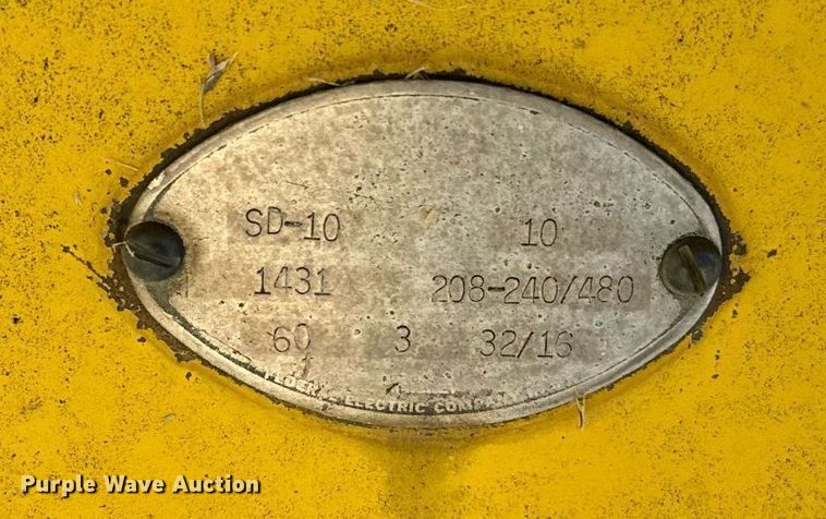 image for item DX3597 Federal Electric SD-10 emergency siren