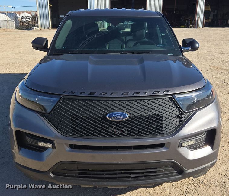 image for item EE7786 2020 Ford Explorer Police Interceptor SUV