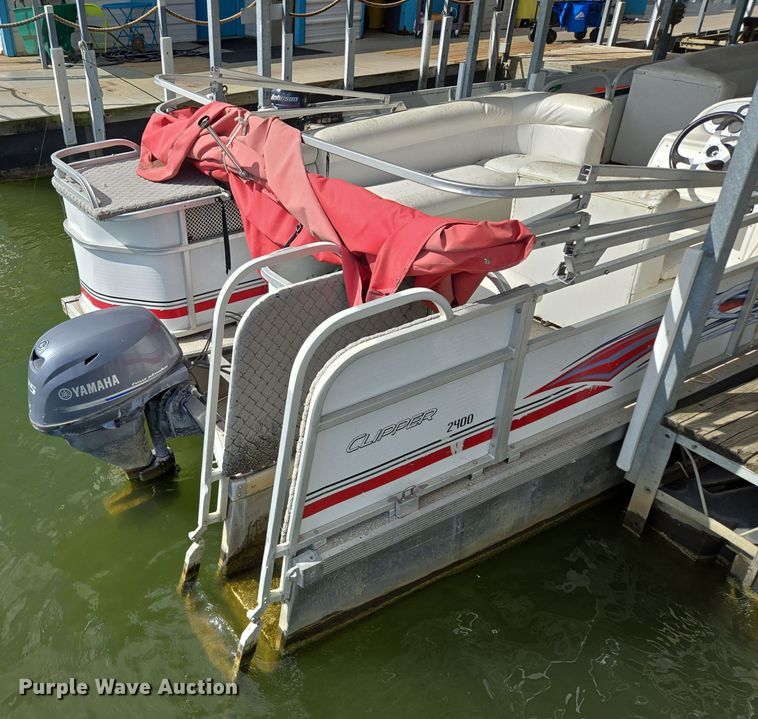 image for item EE8509 2009 Playcraft Clipper 2400 pontoon boat