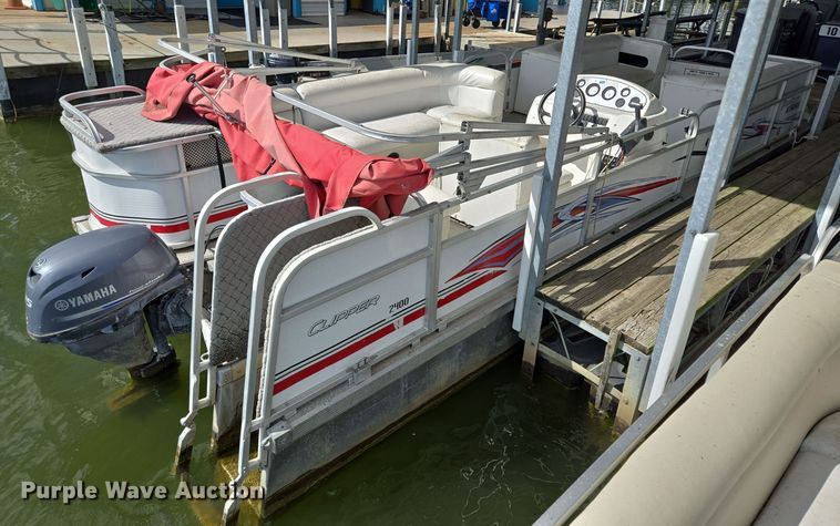 image for item EE8509 2009 Playcraft Clipper 2400 pontoon boat