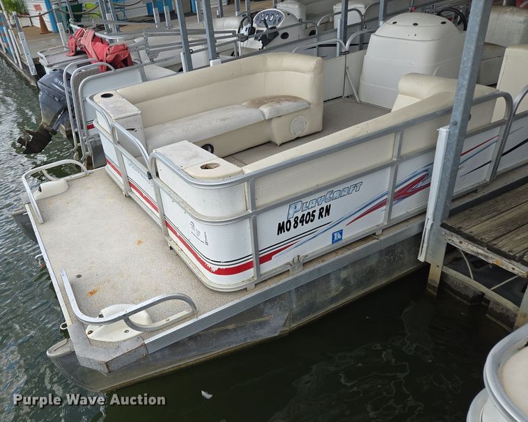 image for item EE8510 2009 Playcraft  Clipper 2400 pontoon boat