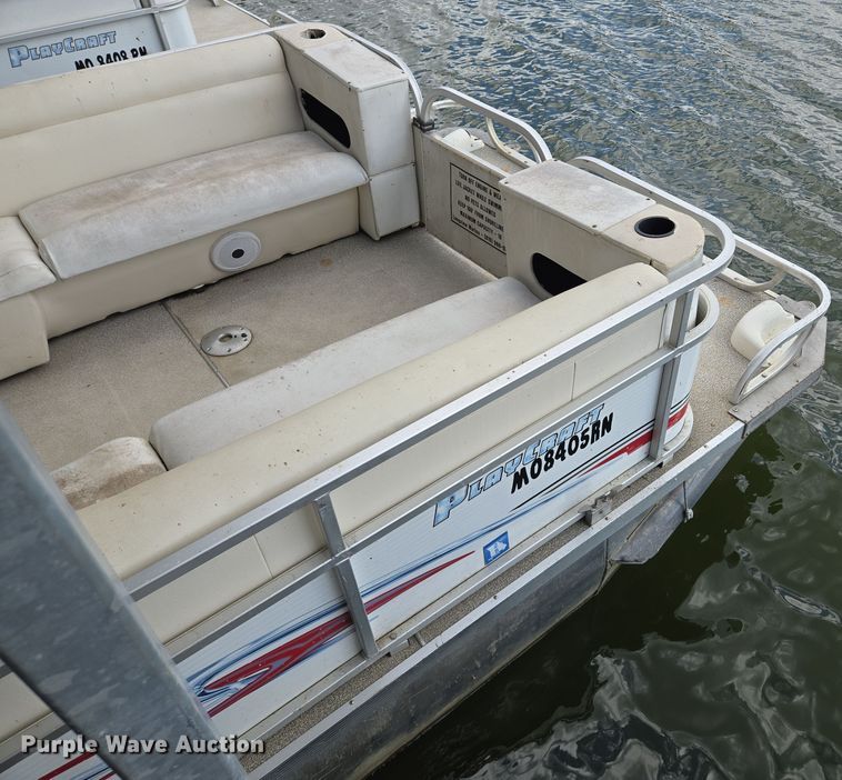 image for item EE8510 2009 Playcraft  Clipper 2400 pontoon boat