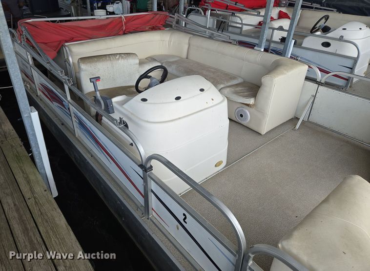 image for item EE8510 2009 Playcraft  Clipper 2400 pontoon boat