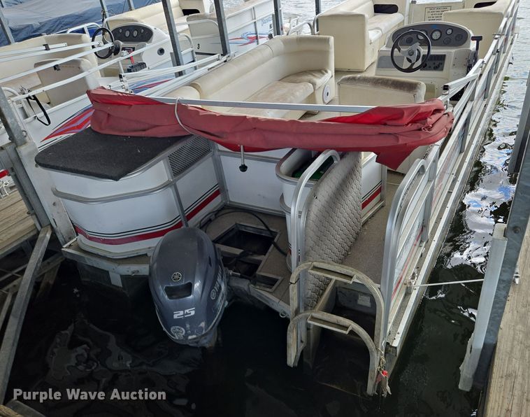 image for item EE8510 2009 Playcraft  Clipper 2400 pontoon boat