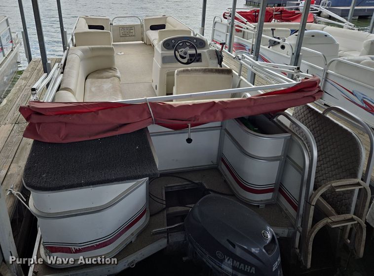 image for item EE8510 2009 Playcraft  Clipper 2400 pontoon boat