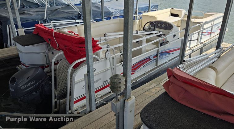 image for item EE8511 2009 Playcraft Clipper 2400 pontoon boat