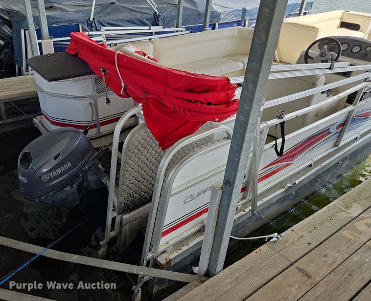 image for item EE8511 2009 Playcraft Clipper 2400 pontoon boat