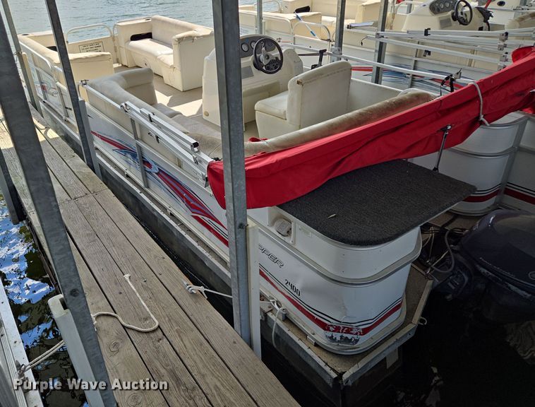 image for item EE8511 2009 Playcraft Clipper 2400 pontoon boat