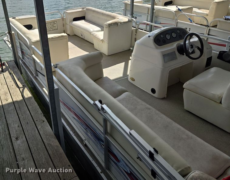 image for item EE8511 2009 Playcraft Clipper 2400 pontoon boat