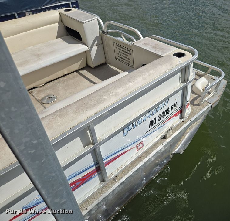 image for item EE8511 2009 Playcraft Clipper 2400 pontoon boat