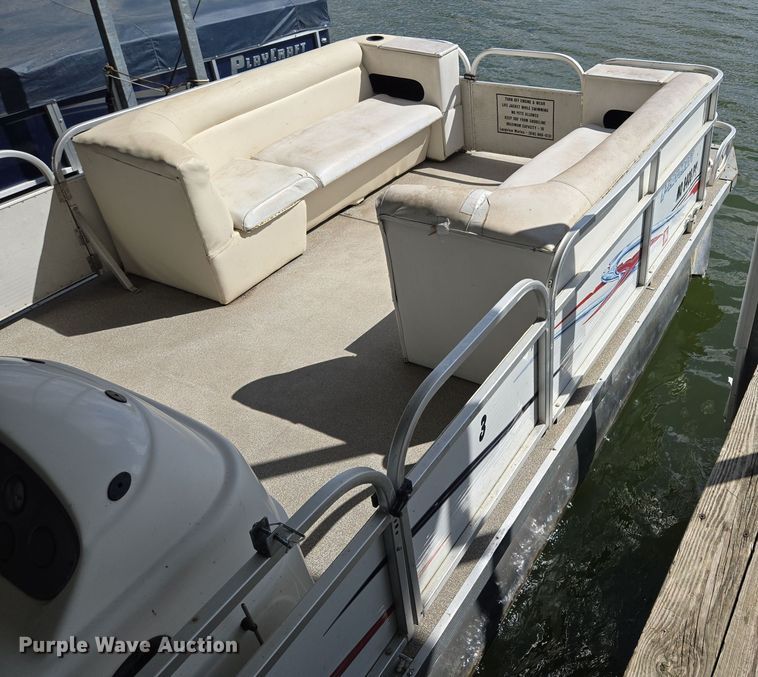 image for item EE8511 2009 Playcraft Clipper 2400 pontoon boat