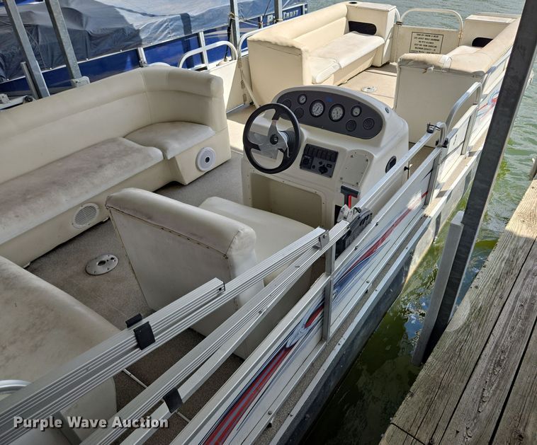 image for item EE8511 2009 Playcraft Clipper 2400 pontoon boat