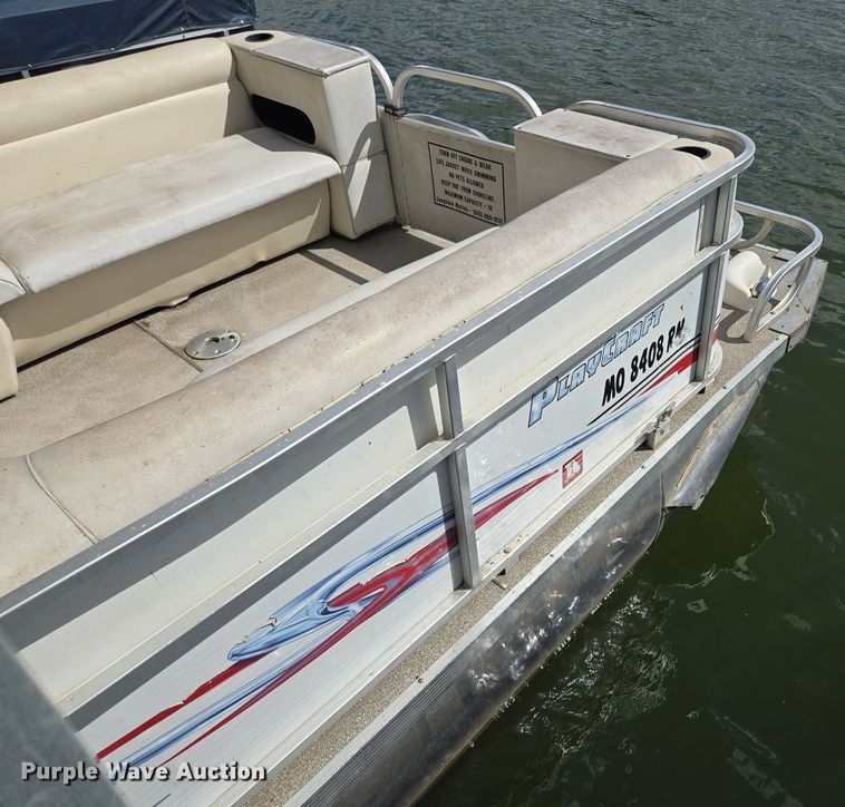 image for item EE8511 2009 Playcraft Clipper 2400 pontoon boat