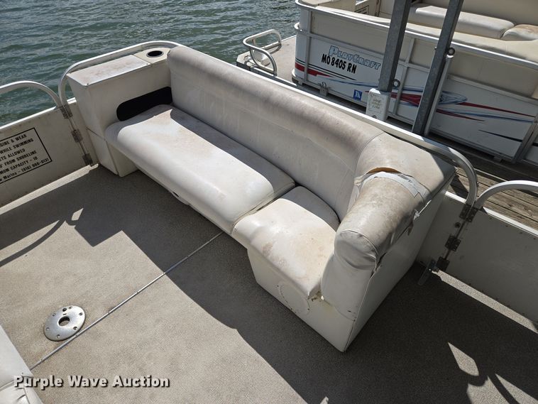 image for item EE8511 2009 Playcraft Clipper 2400 pontoon boat