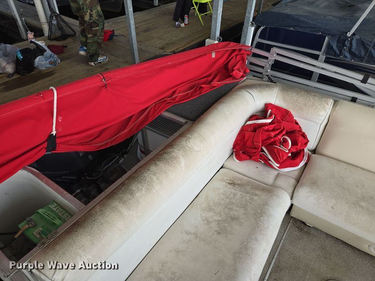 image for item EE8511 2009 Playcraft Clipper 2400 pontoon boat