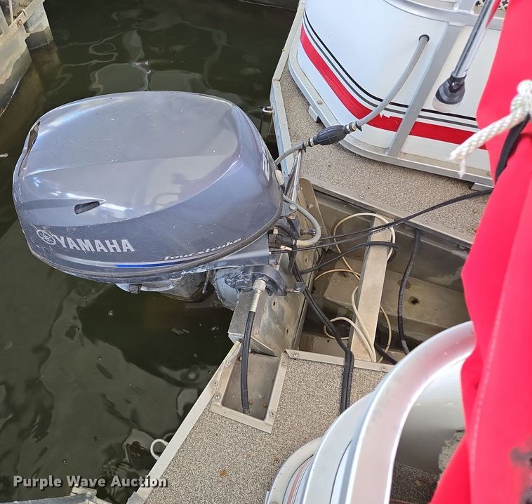 image for item EE8511 2009 Playcraft Clipper 2400 pontoon boat