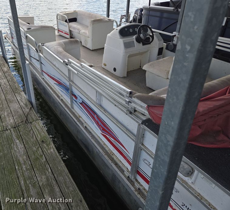 image for item EE8512 2009 Playcraft  Clipper 2400 pontoon boat